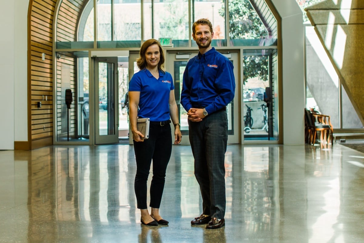 premedics-team-members-posing-in-office-lobby